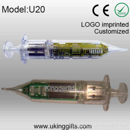 Syringe Shape USB Flash Pen Drive